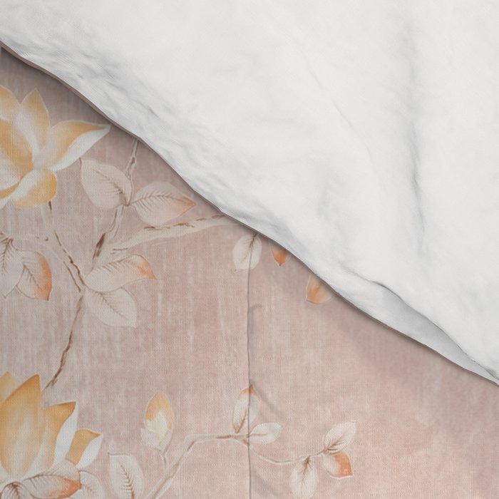 Chinoiserie Moonlight Sakura Garden Comforter Gallery Image 4