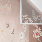 Chinoiserie Moonlight Sakura Garden Wall Tapestry Gallery Image 3