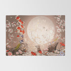 Chinoiserie Moonlight Sakura Garden Rug Gallery Image 2