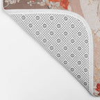 Chinoiserie Moonlight Sakura Garden Bath Mat Gallery Image 2