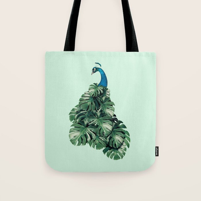 MONSTERA BIRD Tote Bag Gallery Image 1