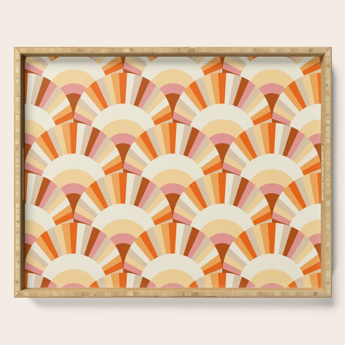 Retro Summer Sunshine Serving Tray Gallery Image 1