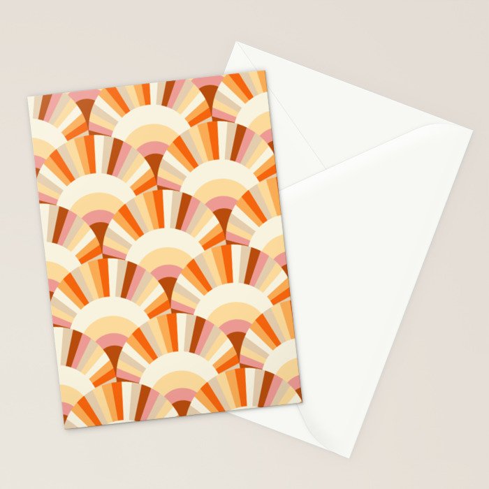 Retro Summer Sunshine Stationery Card Gallery Image 2