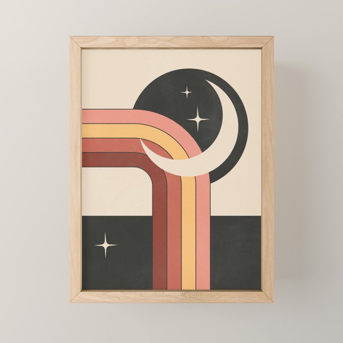Geometric Abstraction 60 Mini Art Print Gallery Image 1