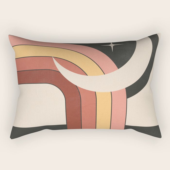 Geometric Abstraction 60 Rectangular Pillow Gallery Image 1