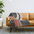 Geometric Abstraction 60 Throw Blanket Gallery Image 1