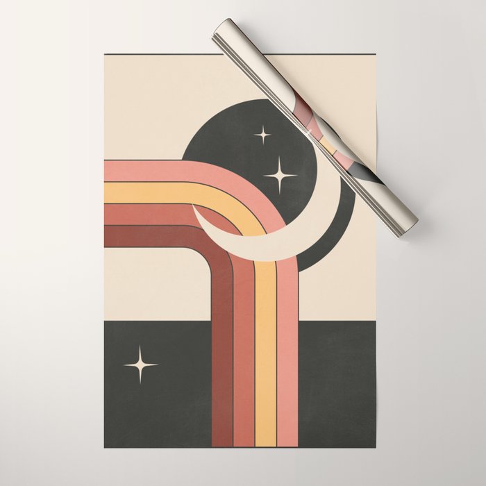 Geometric Abstraction 60 Wrapping Paper Gallery Image 1