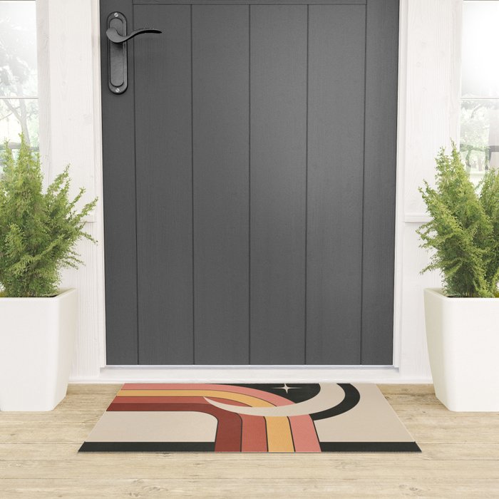 Geometric Abstraction 60 Welcome Mat Gallery Image 3