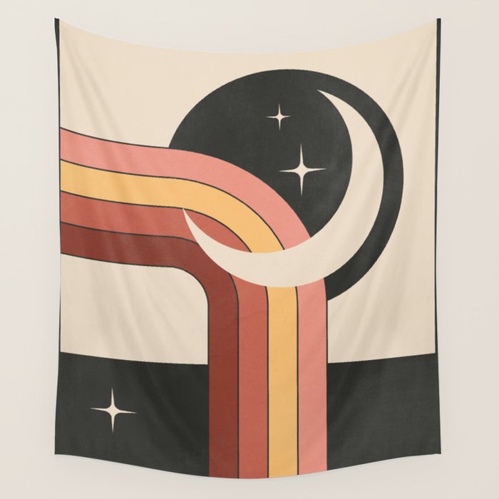 Geometric Abstraction 60 Wall Tapestry Gallery Image 1