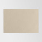 Mushroom Beige Solid Colour Rug Gallery Image 2