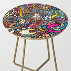 Stickers Attack Street Art Graffiti Side Table Gallery Image 2