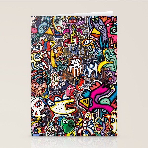 Stickers Attack Street Art Graffiti Stationery Card Gallery Image 2