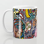 Stickers Attack Street Art Graffiti Coffee Mug Gallery Image 3