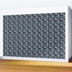 Dark Floral Elegance Wall Mural Gallery Image 2