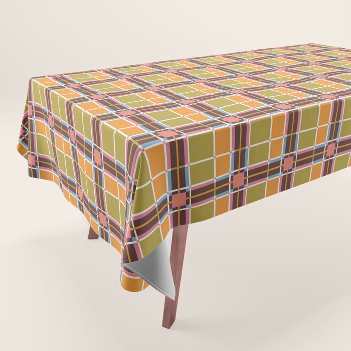 Bold Lines and Blocks Tablecloth Gallery Image 1