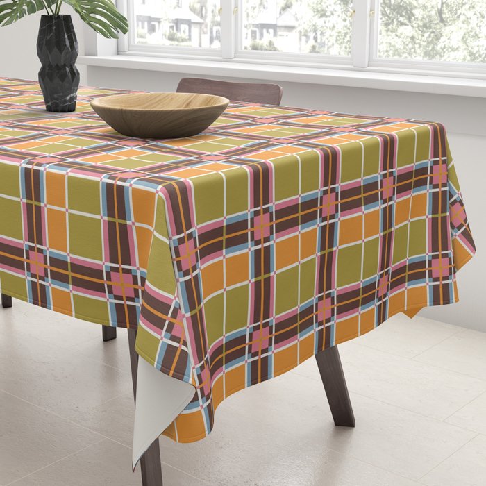 Bold Lines and Blocks Tablecloth Gallery Image 3