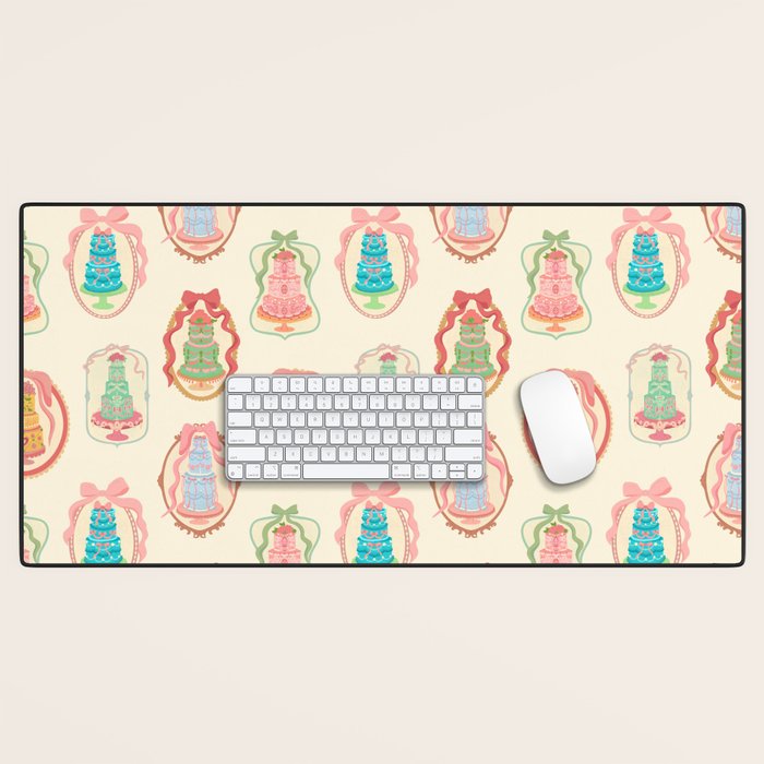 Rococo Cakes Desk Mat Gallery Image 1