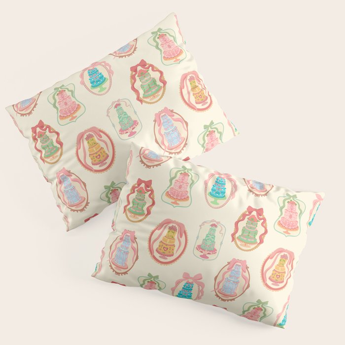 Rococo Cakes Pillow Sham Gallery Image 3