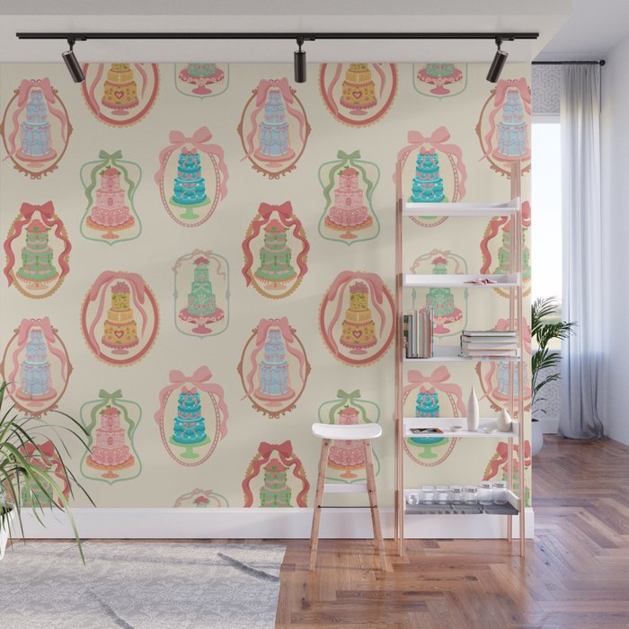 Rococo Cakes Wall Mural Gallery Image 1