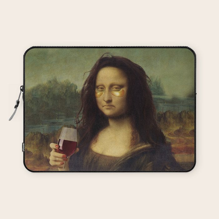 Drunk Lisa Laptop Sleeve Gallery Image 1
