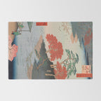 Inside Akiba Shrine Vintage Ukiyo-e Japanese Art Rug Gallery Image 2