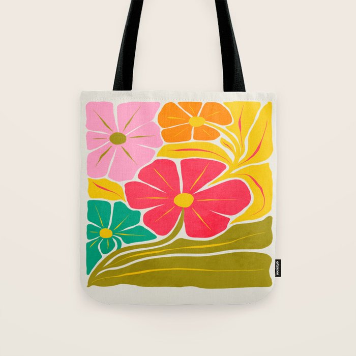 French Bouquet: Les Fleurs | Flower Market 01 | Spring Summer 23 Tote Bag Gallery Image 1