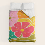French Bouquet: Les Fleurs | Flower Market 01 | Spring Summer 23 Duvet Cover Gallery Image 6