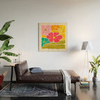 French Bouquet: Les Fleurs | Flower Market 01 | Spring Summer 23 Wood Wall Art Gallery Image 2