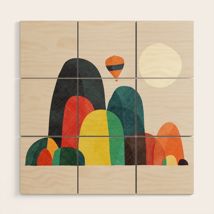 Wanderlust Wood Wall Art Gallery Image 1