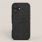 Lines III (Black) iPhone Case Gallery Image 1