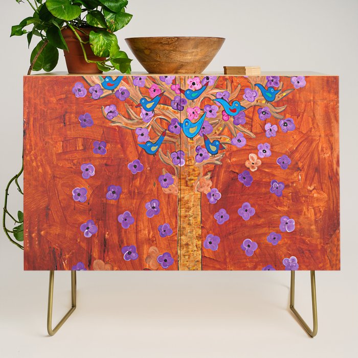 Rust Tree of Life by Gert Mathiesen Credenza Gallery Image 1