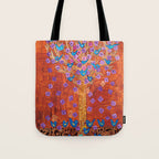 Rust Tree of Life by Gert Mathiesen Tote Bag Gallery Image 1