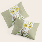 Dandelion Cat Pillow Sham Gallery Image 3