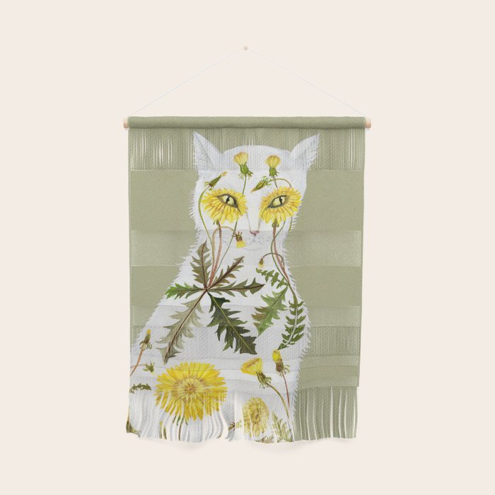 Dandelion Cat Wall Hanging Gallery Image 1