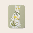 Dandelion Cat Bath Mat Gallery Image 1