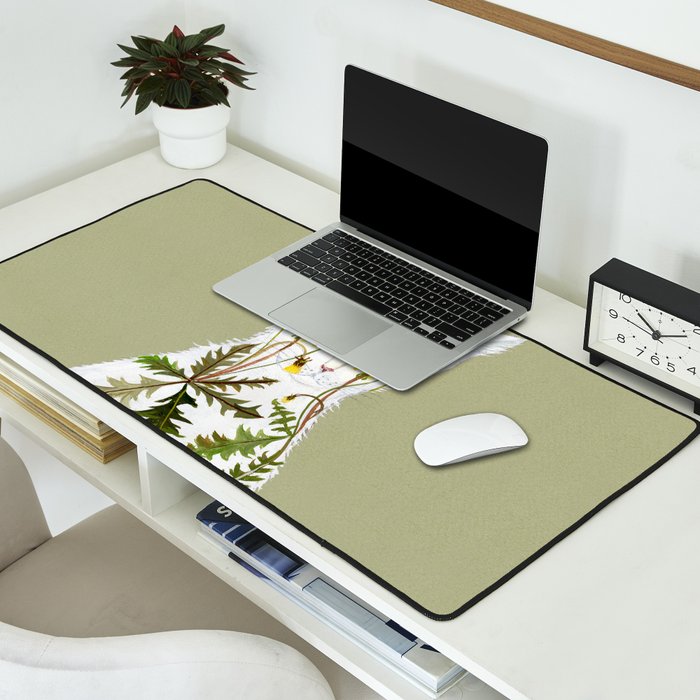 Dandelion Cat Desk Mat Gallery Image 2