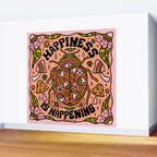 Happiness is Happening Wall Mural Gallery Image 2
