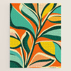 Garden Festival - Abstract Botanical Series Jigsaw Puzzle Gallery Image 1