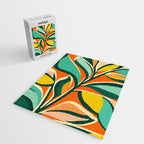 Garden Festival - Abstract Botanical Series Jigsaw Puzzle Gallery Image 2