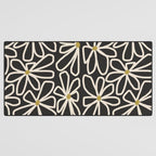 Daisy chain - night Desk Mat Gallery Image 3