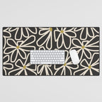 Daisy chain - night Desk Mat Gallery Image 1