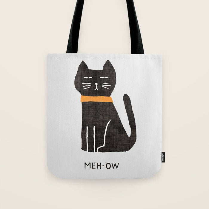 Meh-ow Tote Bag Gallery Image 1
