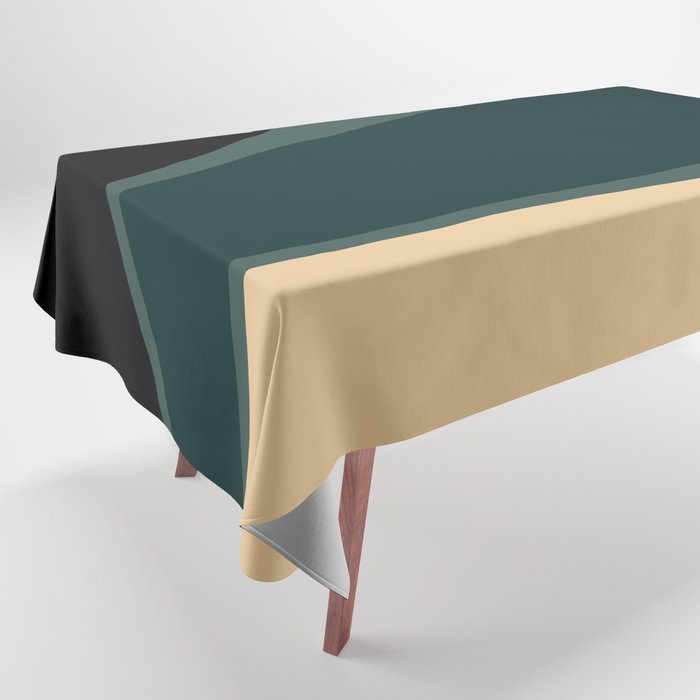 Minimalist Plant Abstract LXXXVII Tablecloth Gallery Image 1