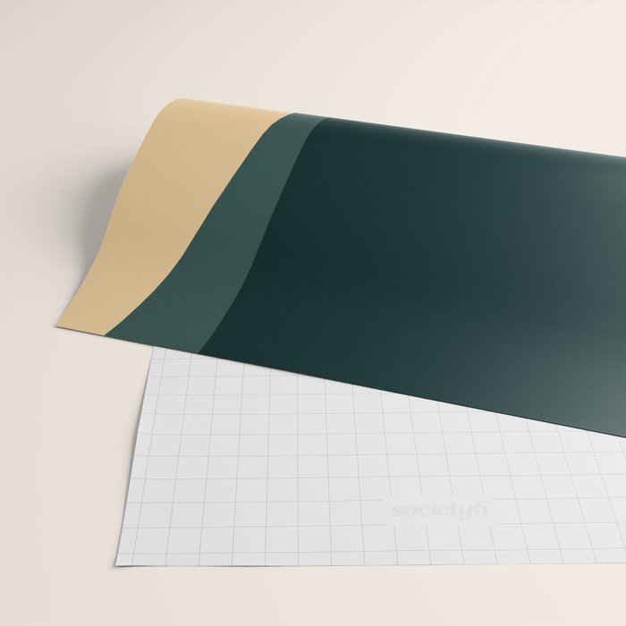 Minimalist Plant Abstract LXXXVII Wrapping Paper Gallery Image 2