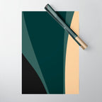 Minimalist Plant Abstract LXXXVII Wrapping Paper Gallery Image 1