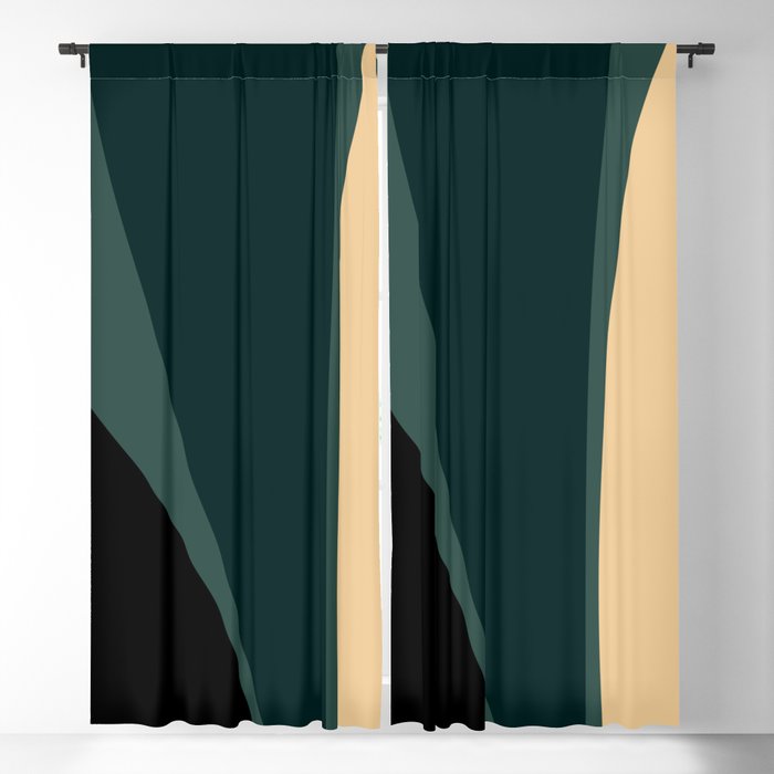 Minimalist Plant Abstract LXXXVII Window Curtain Gallery Image 5