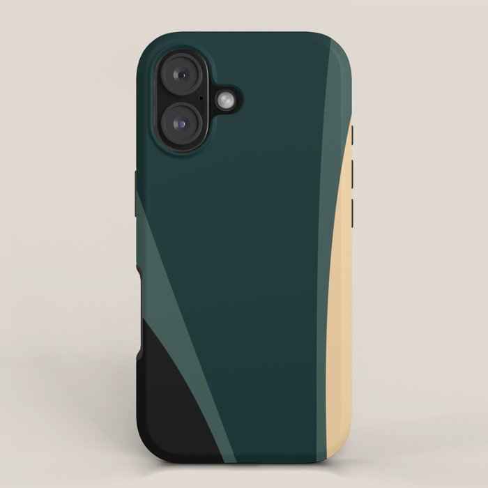 Minimalist Plant Abstract LXXXVII iPhone Case Gallery Image 1