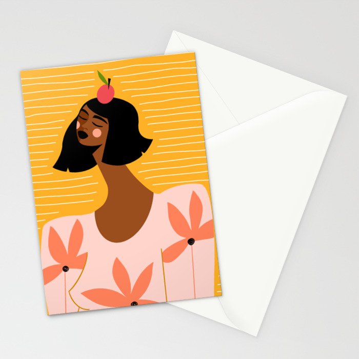 Lady Apple Stationery Card Gallery Image 2