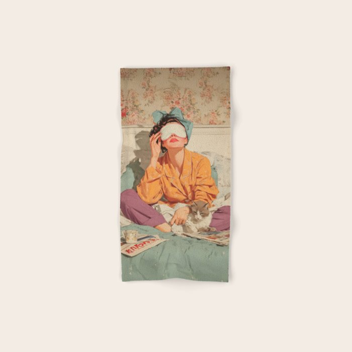 Cozy Morning Rituals Reimagined Bath Towel Gallery Image 1