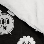 Retro cartoon character sticker pattern Comforter Gallery Image 4